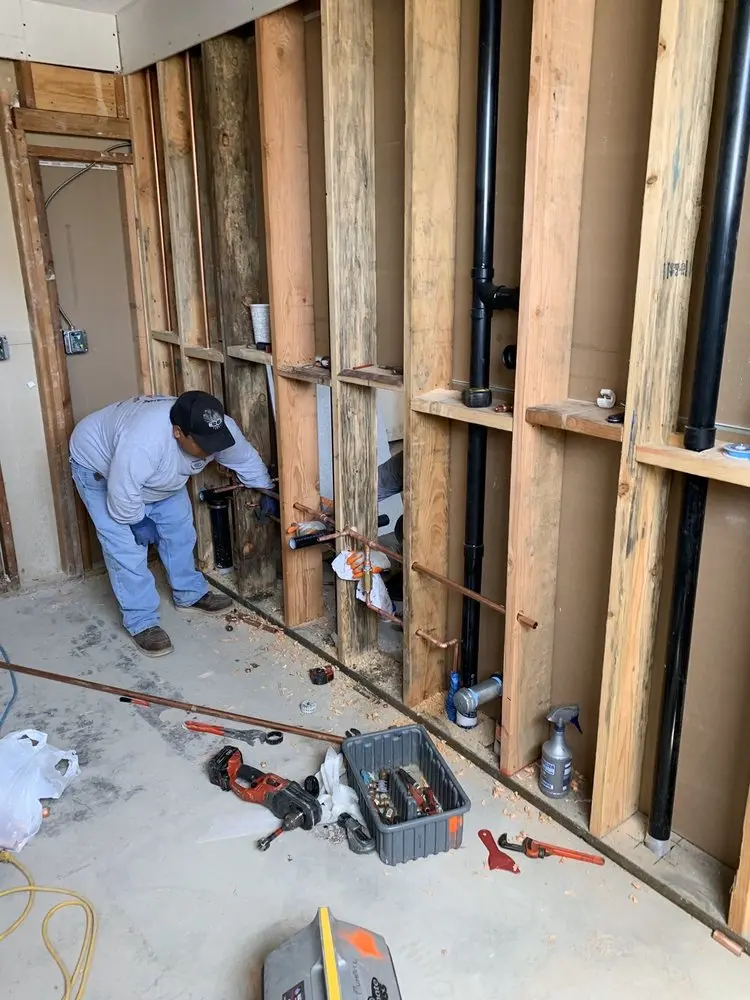 Commercial rough-in plumbing for Gas Line Repair in Kinderhook